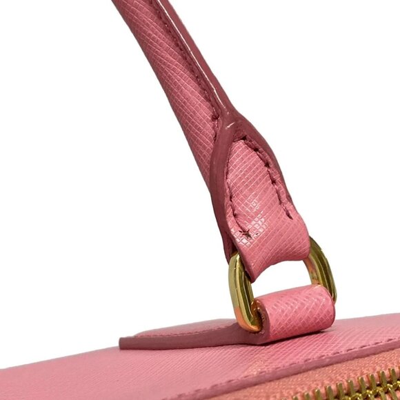 PRADA - Pink Leather Handbag - Picture 16 of 16